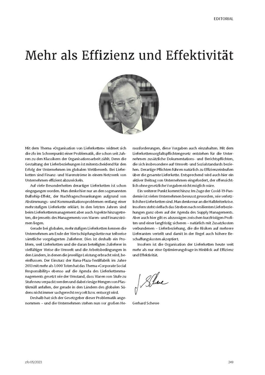 zfo - Zeitschrift Führung + Organisation